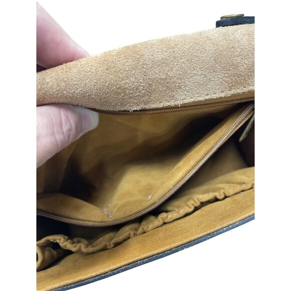 Patricia Nash Womans Brown Vintage Tooled Leather Crossbody Adjustable Shoulder - Picture 14 of 15